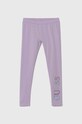 Dětské legíny Guess pletenina fialová J4GB10.J1314.PPYH