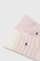 Otroške nogavice Tommy Hilfiger 2-pack roza