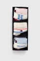 Шкарпетки для немовлят Tommy Hilfiger 3-pack бежевий