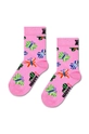 Otroške nogavice Happy Socks Kids Butterfly Socks 2-pack rumena