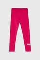 Дитячі легінси Puma ESS Logo Leggings G з еластаном рожевий 587035