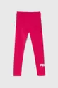 рожевий Дитячі легінси Puma ESS Logo Leggings G Для дівчаток