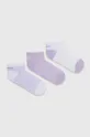 μωβ Παιδικές κάλτσες Fila 3-pack Για κορίτσια