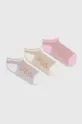 μπεζ Παιδικές κάλτσες Fila 3-pack Για κορίτσια