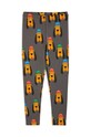Mini Rodini legginsy dziecięce wzorzyste szary 2413011297