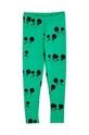 Mini Rodini legginsy dziecięce wzorzyste zielony 2413012375