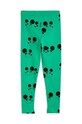 Mini Rodini legginsy dziecięce 2413012375 zielony SS24