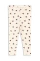 Детские хлопковые леггинсы Konges Sløjd KS100402 бежевый SS24