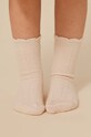 Chłopiec Konges Sløjd skarpetki dziecięce 3-pack KS100033 beżowy