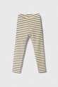 Calvin Klein Jeans legginsy dziecięce IN0IN00139.PPYH beżowy SS24