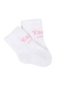 Шкарпетки для немовлят Kenzo Kids 2-pack K60022. рожевий SS24
