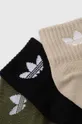 Detské ponožky adidas Originals 3-pak viacfarebná