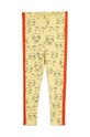 Mini Rodini gyerek legging elasztánnal sárga 2423012923