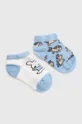 μπλε Κάλτσες μωρού United Colors of Benetton 2-pack Παιδικά