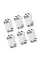 bijela Dječje čarape Levi's LHN BOX TAB LOW CUT 6PK 6-pack Dječji