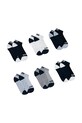Levi's sosete copii LHN BOX TAB LOW CUT 6PK 6-pack BL0267 gri AA00