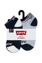 Băieți Levi's sosete copii LHN BOX TAB LOW CUT 6PK 6-pack BL0267 gri