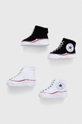 μαύρο Κάλτσες μωρού Converse 2-pack Παιδικά