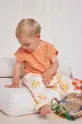 beżowy Bobo Choses legginsy bawełniane niemowlęce Dziecięcy