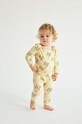 Bobo Choses legginsy niemowlęce wzorzyste beżowy 124AB124