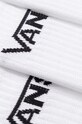 Vans skarpetki dziecięce CLASSIC VANS CREW SOCK 3-pack VN000EZ1WHT biały SS24
