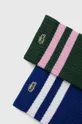 Κάλτσες Lacoste 2-pack πράσινο