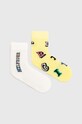 Tommy Hilfiger skarpetki dziecięce 2-pack skarpetki długie żółty 701227315.PPYH