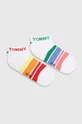 biela Detské ponožky Tommy Hilfiger 2-pak Detský