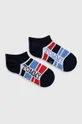 mornarsko modra Otroške nogavice Tommy Hilfiger 2-pack Otroški