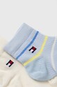 Tommy Hilfiger skarpetki dziecięce 2-pack 701227326.PPYH niebieski SS24
