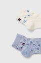 Tommy Hilfiger skarpetki dziecięce 2-pack 701227694.PPYH niebieski SS24