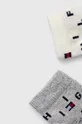 Дитячі шкарпетки Tommy Hilfiger 2-pack сірий