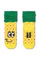 Dječje čarape Happy Socks Kids Pineapple Sock visoke čarape zlatna P000660