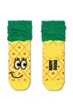 zlatna Dječje čarape Happy Socks Kids Pineapple Sock Dječji