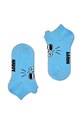 Happy Socks skarpetki dziecięce Kids Low Cat Socks 2-pack P000821 niebieski SS24
