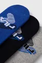 Dječje čarape Fila 3-pack plava
