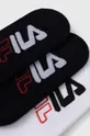 Παιδικές κάλτσες Fila 3-pack λευκό