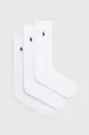 λευκό Κάλτσες Polo Ralph Lauren 3-pack Ανδρικά