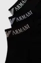 Čarape Emporio Armani Underwear 3-pack crna