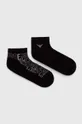 čierna Ponožky Emporio Armani Underwear 2-pak Pánsky