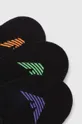Κάλτσες Emporio Armani Underwear 3-pack μαύρο