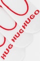 HUGO členkové ponožky pánske 3-pack 50514921 biela SS26