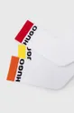 Ponožky HUGO 5-pak biela