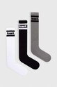 kust. sosete 3-pack sosete lungi negru kust.kneelenght.socks01