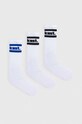 kust. skarpetki 3-pack skarpetki długie biały kust.crewlenght.socks01