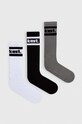 kust. sosete 3-pack sosete lungi negru kust.crewlenght.socks02
