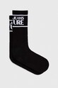 Ponožky Versace Jeans Couture dlouhé ponožky černá 76GA0J04.ZG079