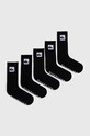 Quiksilver skarpetki 5-pack skarpetki długie czarny AQYAA03311