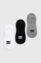 DC sosete 3-pack sosete scurte gri ADYAA03191