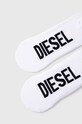 Ponožky Diesel SKM-HIDEPAT 2-pack 00S0MG.0LDAZ bílá SS24